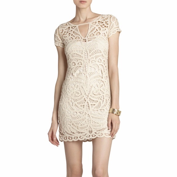 BCBGMaxAzria | Dresses | Bcbg Max Azria Lalinda Crochet Dress